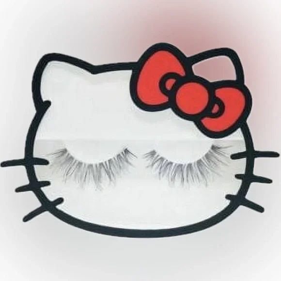 The Crème Shop x Sanrio Hello Kitty 100% Handcrafted Lashes – Wispy Wink NWT - Picture 3 of 6